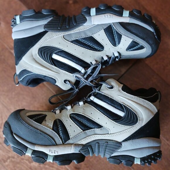 Dakota Safety Shoes Unisex Womens 8 Mens 6.5 Grey Black Flex Like New - Picture 8 of 9